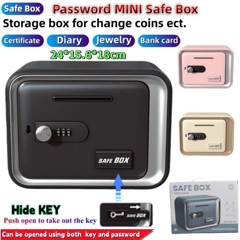 24x18x15cm Anahtarlı ve Şifrel - Card Index Box incelemesi ve fiyatı